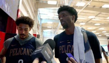 Jordan Poole and Herb Jones joint interview | New Orleans Pelicans