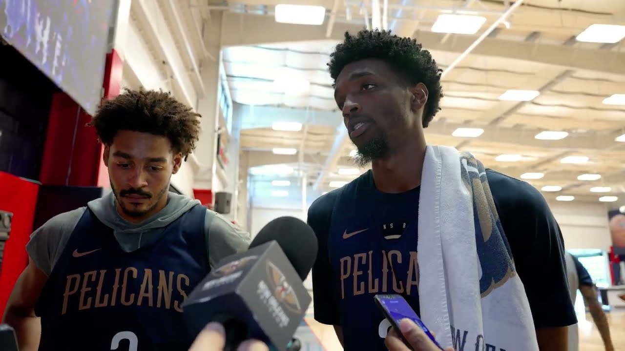 Jordan Poole and Herb Jones joint interview | New Orleans Pelicans