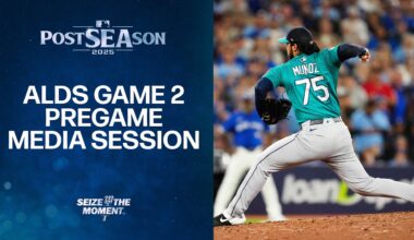 Mariners ALDS Game 2 Pregame News Conference