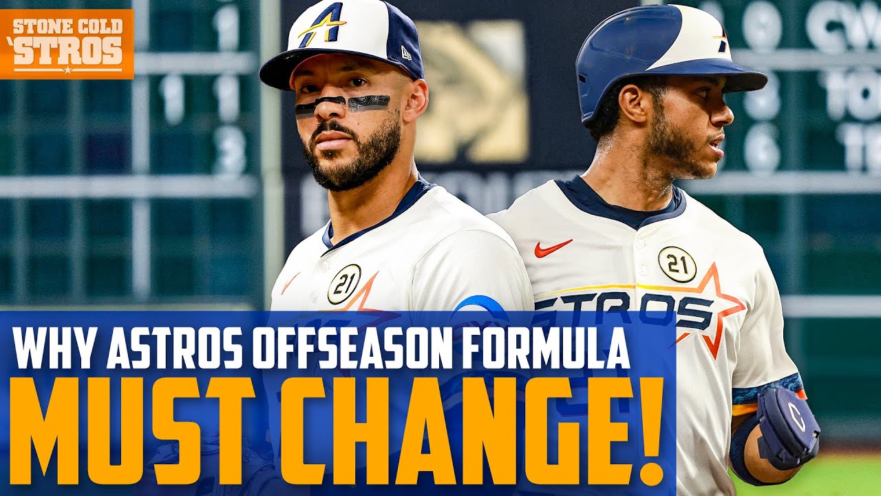 MAJOR factors influencing CHANGE in Astros offseason formula