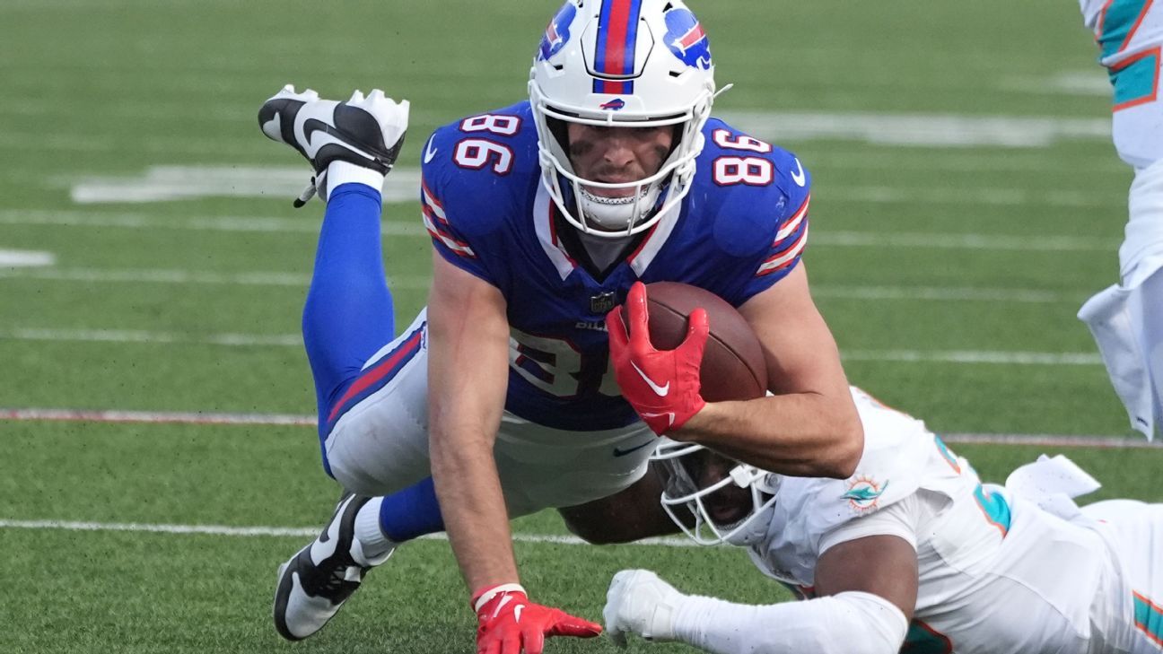 Bills without Dalton Kincaid, Curtis Samuel for Falcons game