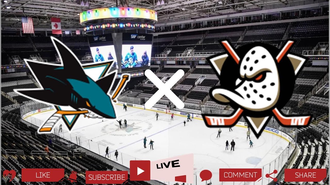 San Jose Sharks - Anaheim Ducks LIVE