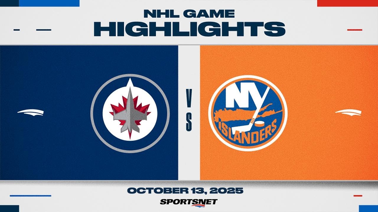 NHL Highlights | Jets vs. Islanders - Oct 13, 2025