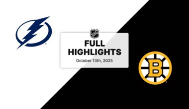 NHL Highlights | Lightning vs. Bruins | October 13, 2025