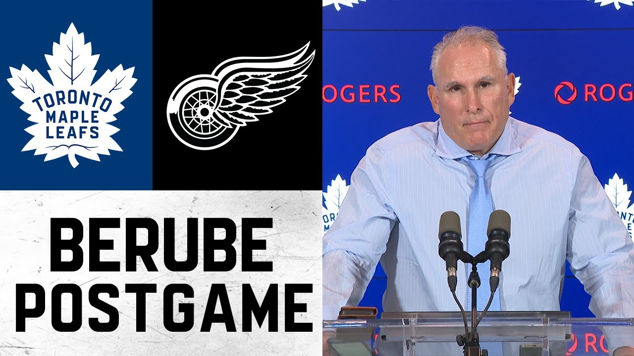 Craig Berube | Post Game vs Detroit Red Wings | October 13, 2025