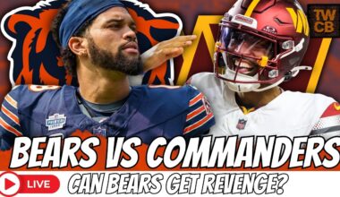 🔥 WEEK 6 SHOWDOWN! Chicago Bears vs Washington Commanders LIVE Reaction 🐻🔥