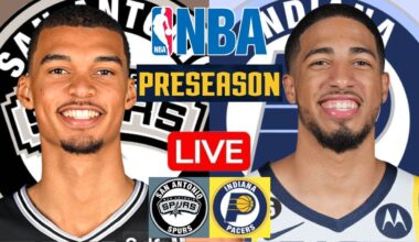 LIVE: SAN ANTONIO SPURS vs INDIANA PACERS | NBA PRESEASON | PLAY BY PLAY | SCOREBOARD