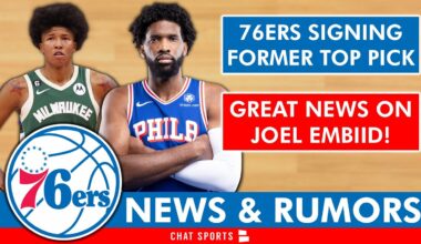 76ers SIGNING Former 1st-Round Pick + Sixers Get GREAT NEWS On Joel Embiid | 76ers News & Rumors