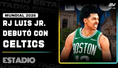 RJ Luis Jr. debutó en la victoria de Boston Celtics | Estadio