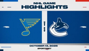 NHL Highlights | Blues vs. Canucks - October 13, 2025