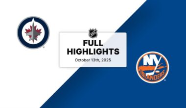 NHL Highlights | Jets vs. Islanders | October 13, 2025