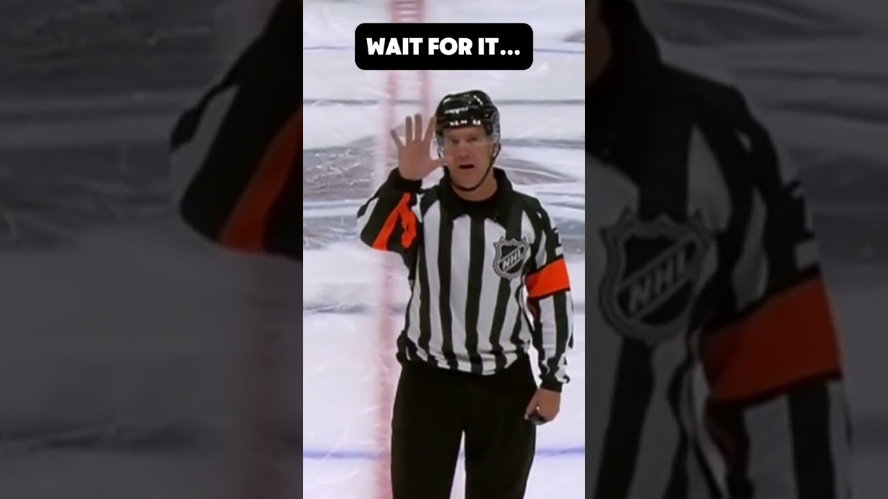 Ref With All-Time Great Call In Stars - Avs Game