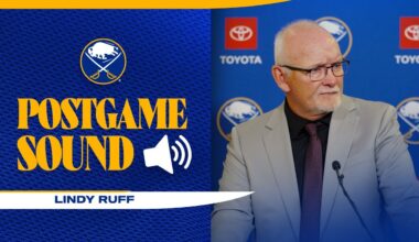"Have To Stay Positive" | Lindy Ruff After 3-1 Loss To Colorado Avalanche | Buffalo Sabres