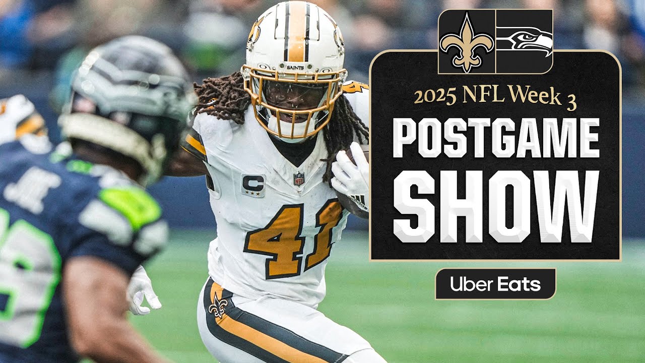 LIVE: Seahawks vs. Saints Postgame Show | 2025 NFL Week 3