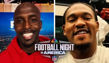 Rico Dowdle says Cowboys 'not ready enough' to stop him, Panthers on FaceTime | FNIA | NFL on NBC