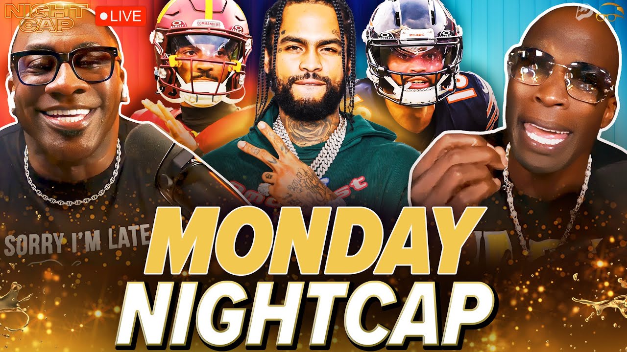 Unc & Ocho react to MNF: Bills-Falcons, Bears-Commanders + Dave East joins | Nightcap