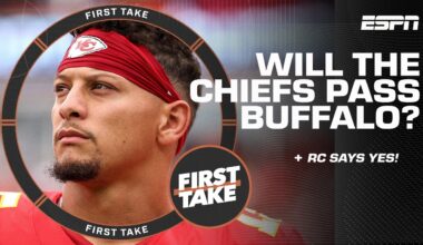 Ryan Clark is taking the Chiefs OVER the Bills, because... 👀 | First Take