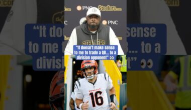 Mike Tomlin on the Joe Flacco trade 🍿