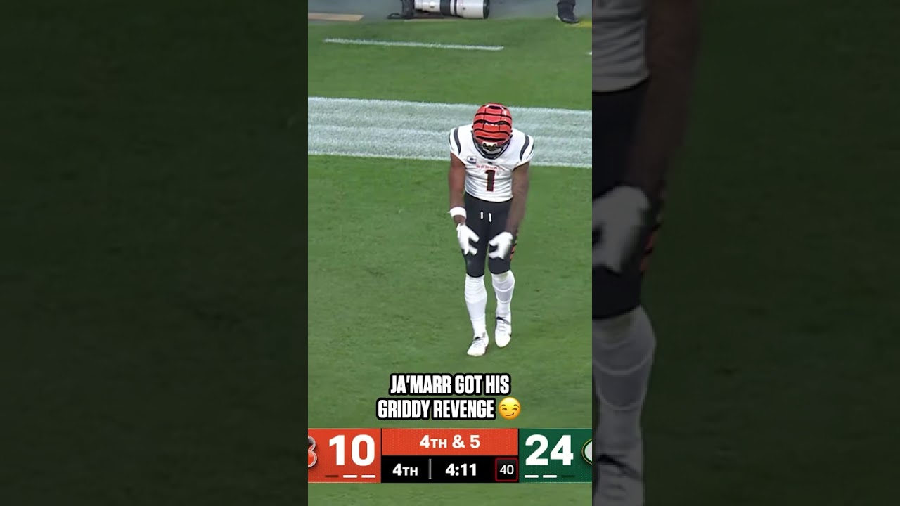 ja'marr chase got the last griddy 😂🔥