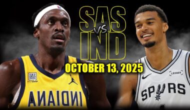 San Antonio Spurs vs Indiana Pacers Full Game Highlights - October 13, 2025 | NBA Preseason