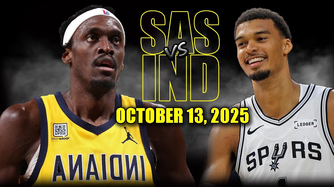 San Antonio Spurs vs Indiana Pacers Full Game Highlights - October 13, 2025 | NBA Preseason