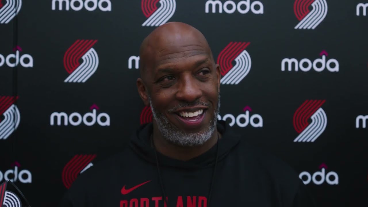 Chauncey Billups Talks to Media About Preseason Progress, Injuries | Portland Trail Blazers