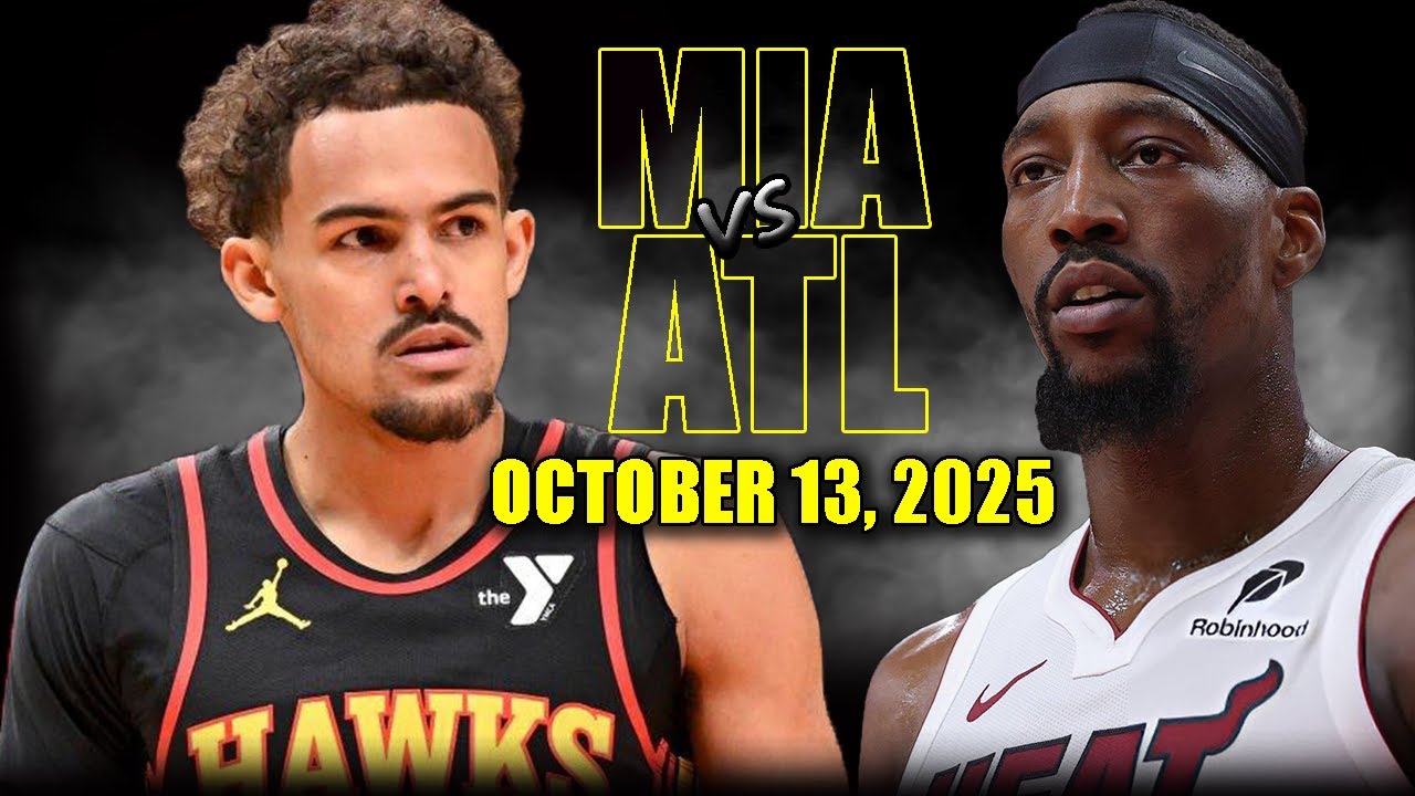 Miami Heat vs Atlanta Hawks Full Game Highlights - October 13, 2025 | NBA Preseason