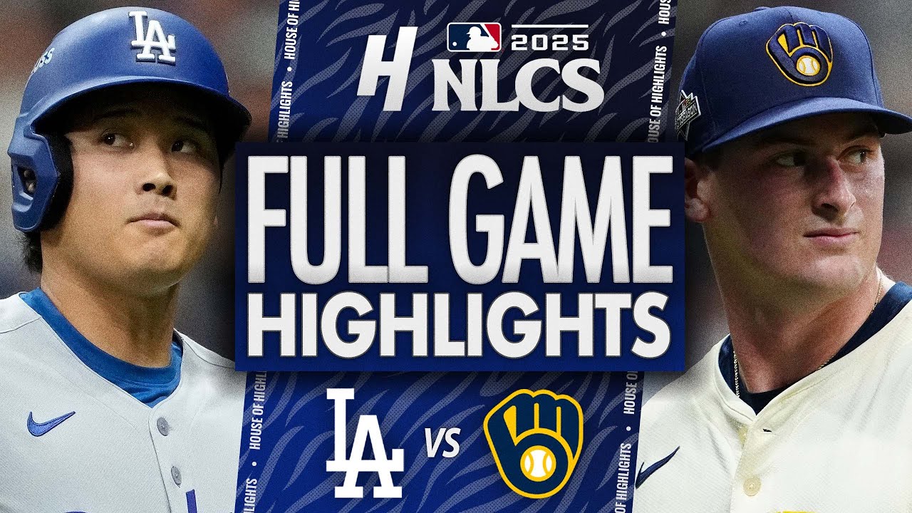 Los Angeles Dodgers vs Milwaukee Brewers - GAME 1 FULL HIGHLIGHTS | October 13, 2025 MLB Playoffs