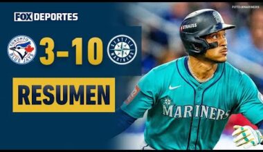💥🔥 PALIZA DE LOS MARINERS | Seattle Mariners 10-3 Toronto Blue Jays | HIGHLIGHTS | MLB ALDS J2