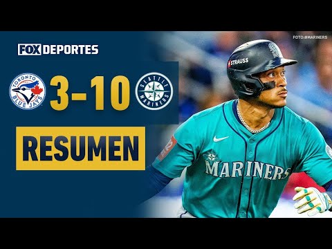 💥🔥 PALIZA DE LOS MARINERS | Seattle Mariners 10-3 Toronto Blue Jays | HIGHLIGHTS | MLB ALDS J2