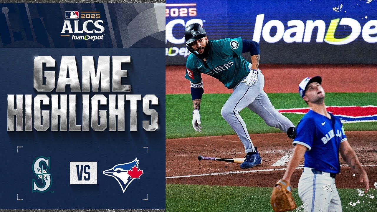 Mariners vs. Blue Jays ALCS Game 2 Highlights (10/13/25) | MLB Highlights