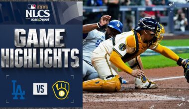 Dodgers vs. Brewers NLCS Game 1 Highlights (10/13/25) | MLB Highlights