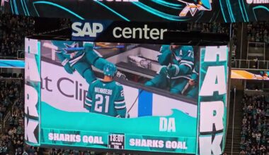 2025-26 San Jose Sharks Opening Night Goal | New Goal Song | Alex Wennberg Power Play