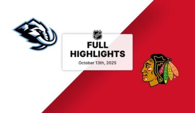 NHL Highlights | Mammoth vs. Blackhawks | October 13, 2025
