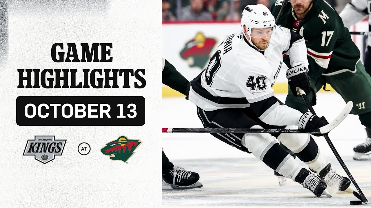 HIGHLIGHTS: LA Kings at Minnesota Wild | 10.13.25