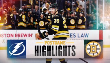 CONDENSED GAME: Boston Bruins vs. Tampa Bay Lightning - 10/13/2025
