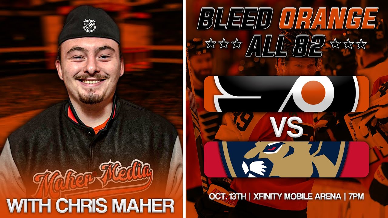 FLYERS vs PANTHERS | HOME OPENER LIVE STREAM | Bleed Orange: All 82