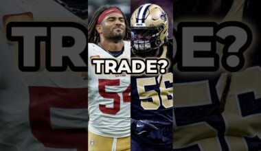 Saints Trade With 49ers After Fred Warner Injury? #shorts #nfl Saints News