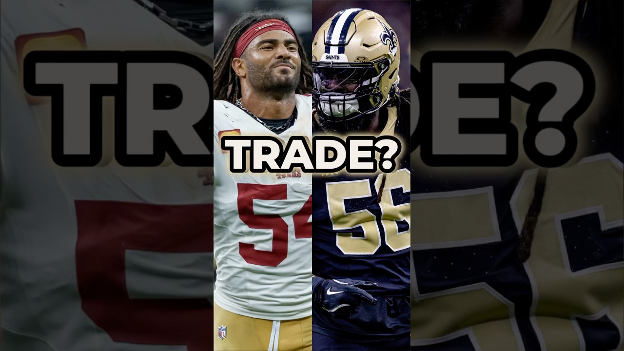 Saints Trade With 49ers After Fred Warner Injury? #shorts #nfl Saints News