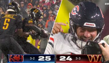 CRUCIAL TURNOVER LEADS TO WALK-OFF FG: Chicago Bears vs Washington Commanders Week 6