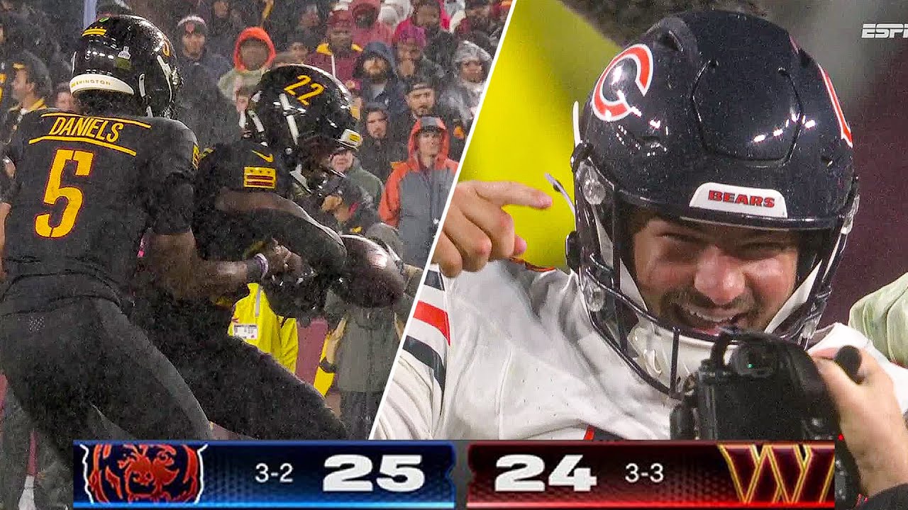 CRUCIAL TURNOVER LEADS TO WALK-OFF FG: Chicago Bears vs Washington Commanders Week 6