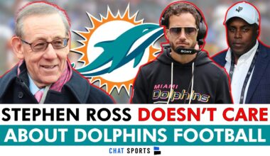 Stephen Ross Does Not Care About Miami Dolphins Football.