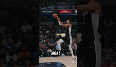 Area 51 back at it! 👽🏰 #Spurs #NBA #victorwembanyama #stephoncastle