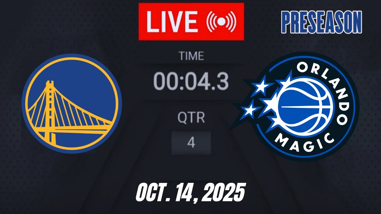 NBA LIVE! Golden State Warriors vs Orlando Magic | October 14, 2025 | Warriors vs Magic | 2K