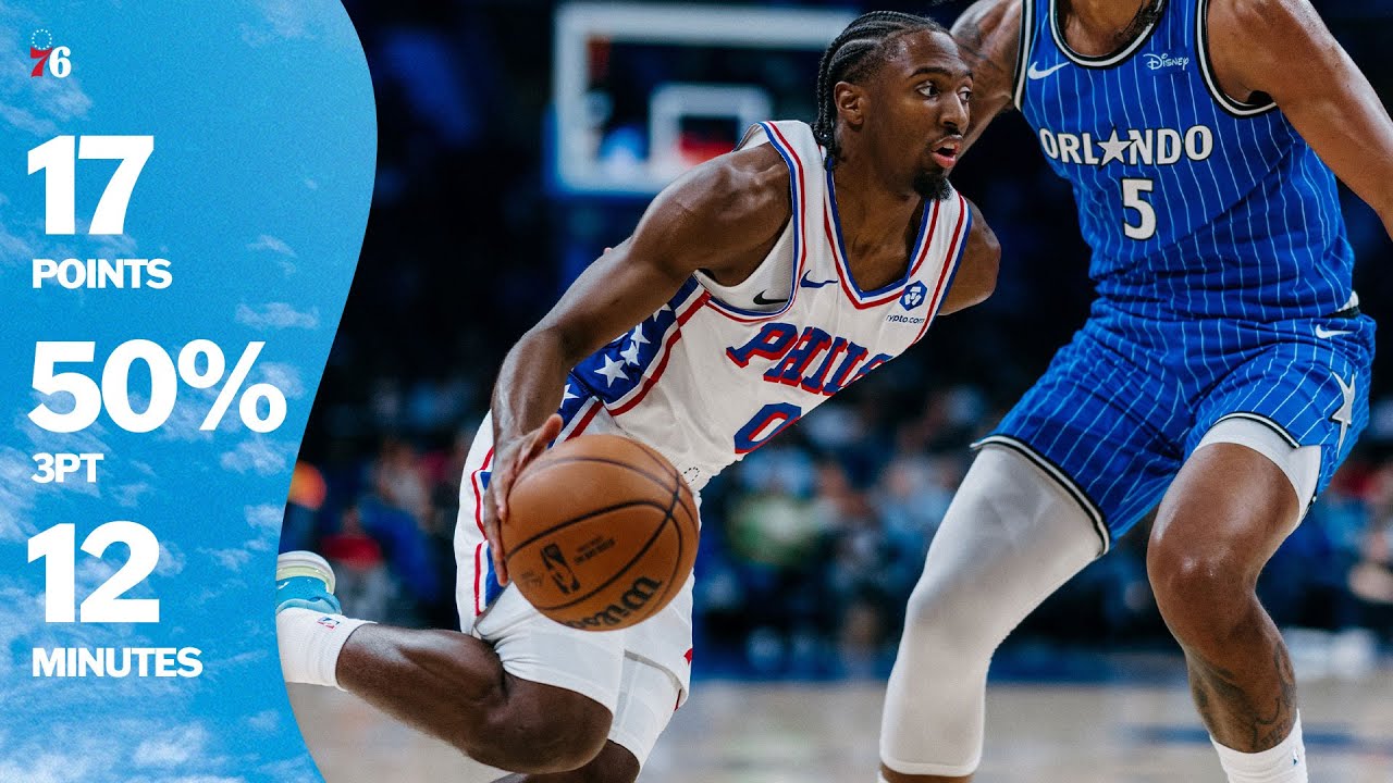 Tyrese Maxey Drops 17 Points in One Quarter of Play