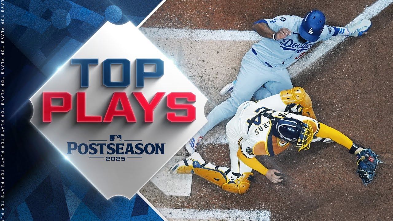 Top MLB Plays of 10/13/25 (One of the WILDEST plays you'll EVER SEE!)