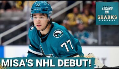 DEBUT: Michael Misa's NHL DREAM Becoming Reality | San Jose's Line Juggling Ahead of Hurricanes