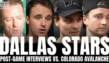 Jake Oettinger, Thomas Harley, Wyatt Johnston & Glen Gulutzan Recap Dallas Stars SO Win vs. Colorado