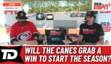 Who will be the key guy for the Carolina Hurricanes tonight in their home opener?