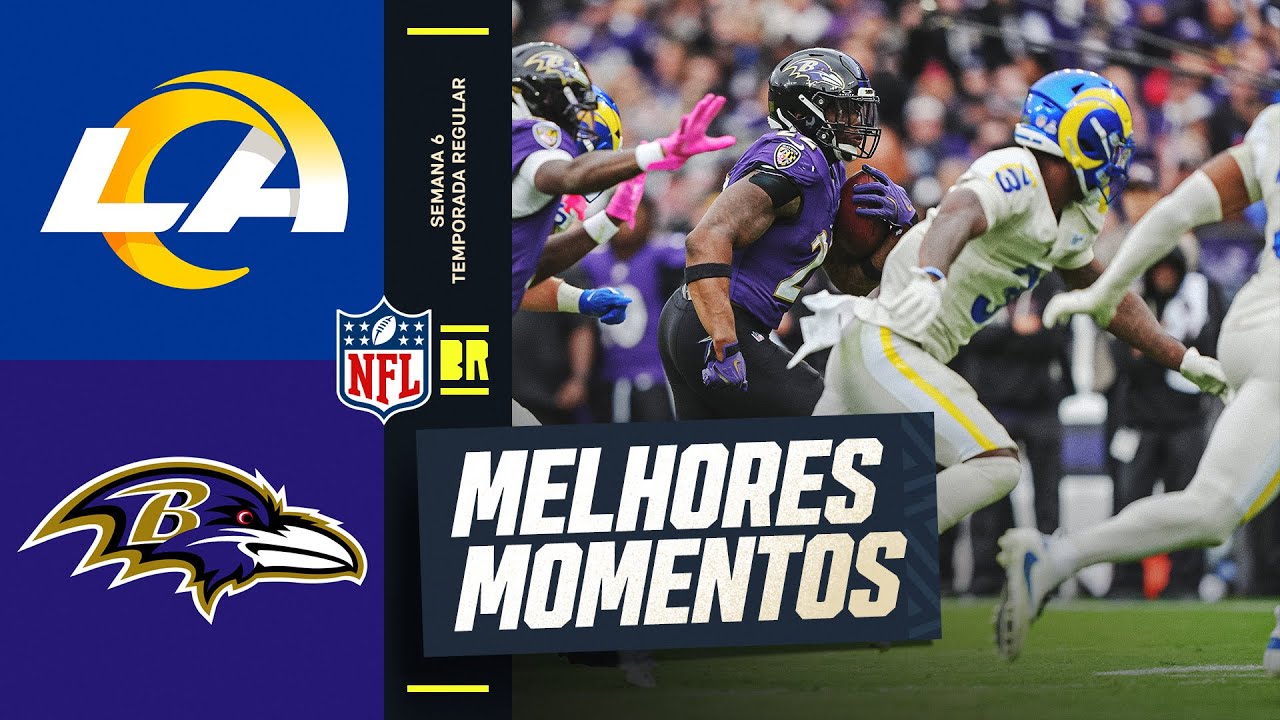 SEMANA 6 | Los Angeles Rams vs Baltimore Ravens | Melhores Momentos | NFL 2025